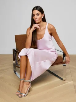 Akiya Satin Maxi Dress