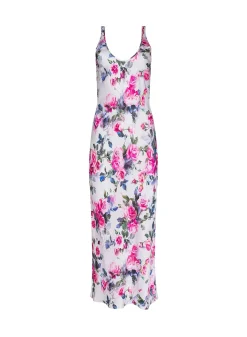 Akiya Satin Maxi Dress