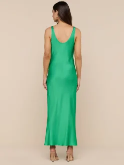 Akiya Satin Maxi Dress