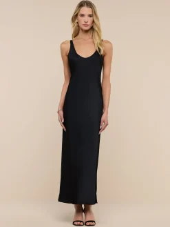 Akiya Satin Maxi Dress