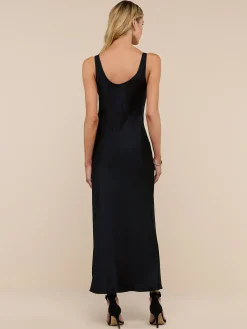 Akiya Satin Maxi Dress