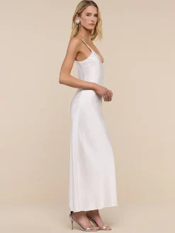 Akiya Satin Maxi Dress