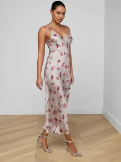 Akiya Satin Maxi Dress