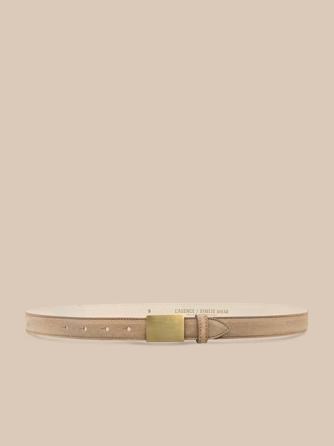 Amis Suede Belt