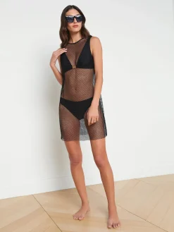 Angela Mesh Cover-Up Dress
