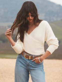 Antonella Crossover Sweater
