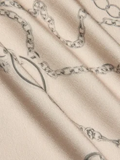 Asami Chain One-Shoulder Blouse