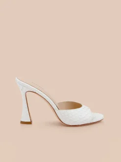 Avery Leather Open-Toe Mule