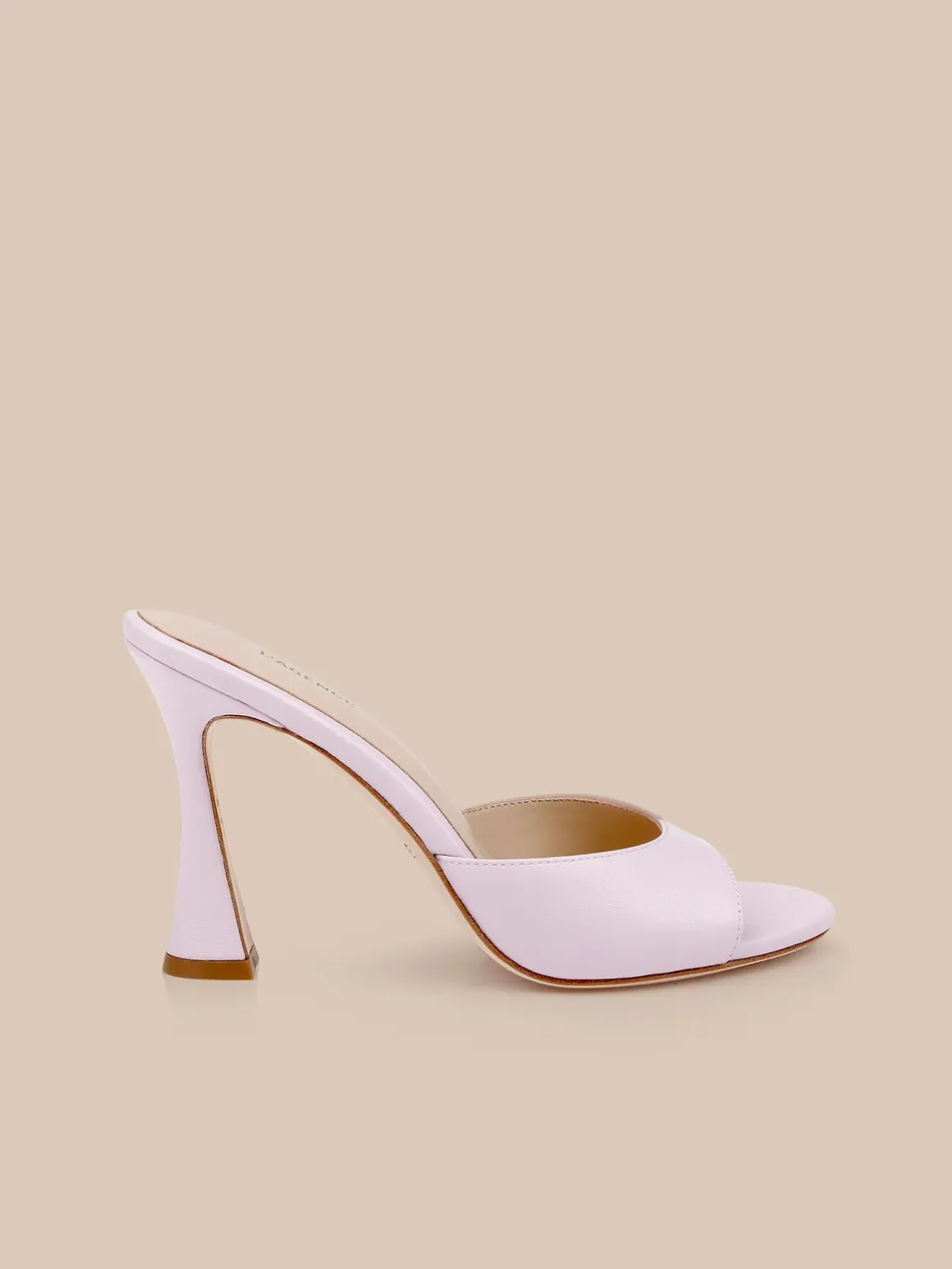 Avery Leather Open-Toe Mule