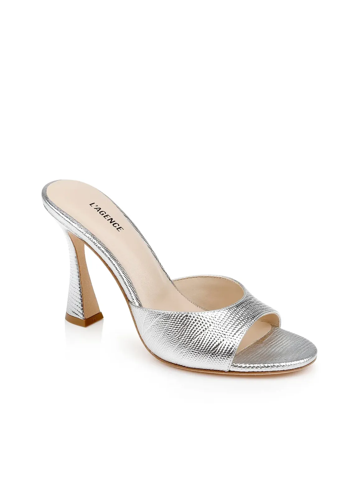 Avery Leather Open-Toe Mule