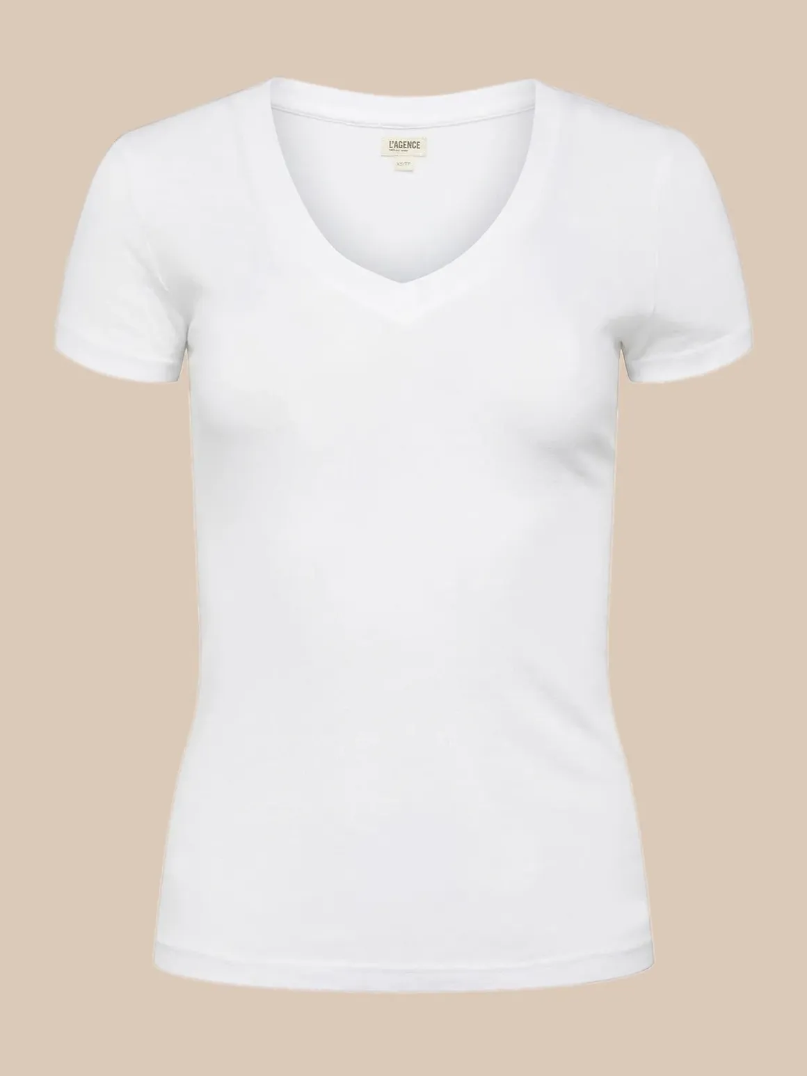 Becca Cotton V-Neck Tee