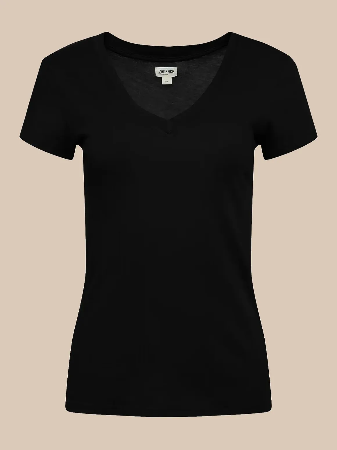 Becca Cotton V-Neck Tee