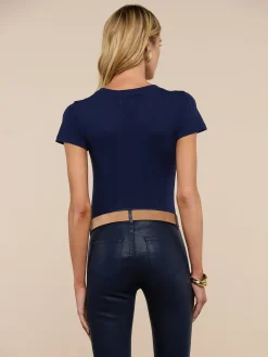 Becca Cotton V-Neck Tee