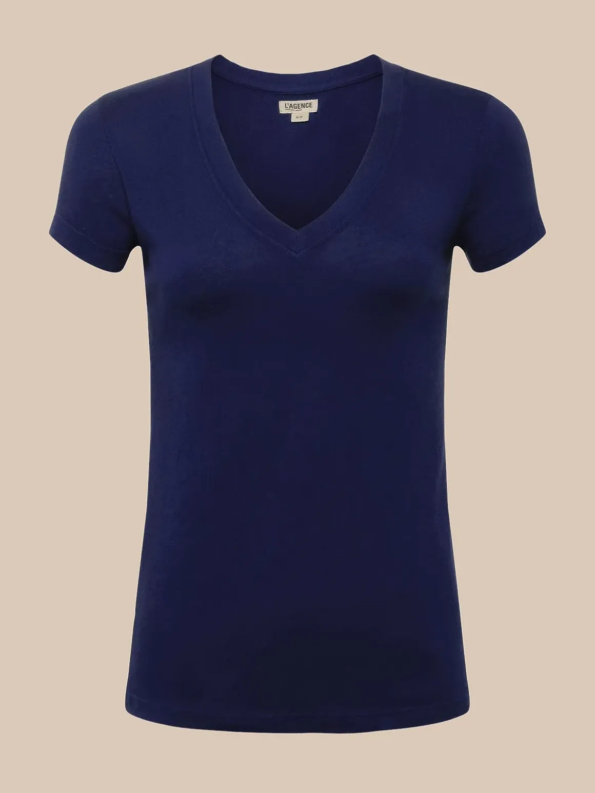 Becca Cotton V-Neck Tee