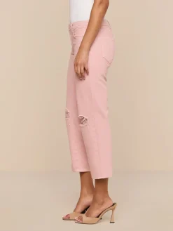 Blaine Cropped Stovepipe Jean