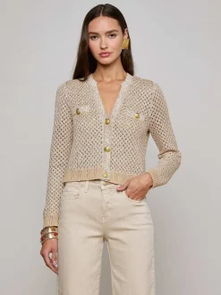 Blanca Sequin Cardigan