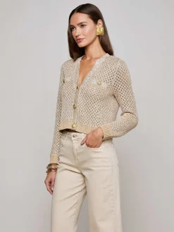 Blanca Sequin Cardigan