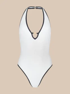 Breana Plunge One-Piece Swimsuit