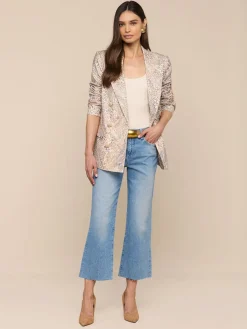 Cambrie Oversized Linen-Blend Blazer