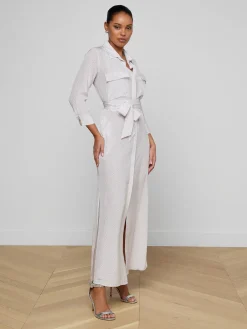 Cameron Silk Shirt Dress
