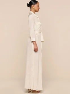 Cameron Silk Shirt Dress