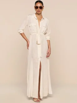 Cameron Silk Shirt Dress