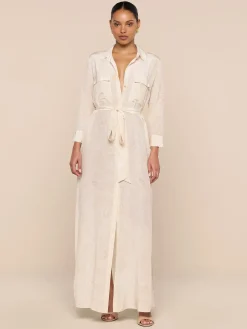 Cameron Silk Shirt Dress