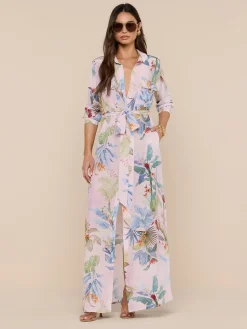Cameron Silk Shirt Dress