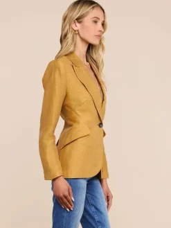 Chamberlain Linen-Blend Blazer