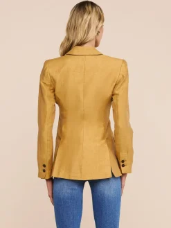 Chamberlain Linen-Blend Blazer