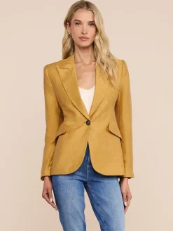 Chamberlain Linen-Blend Blazer