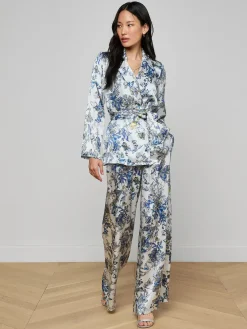 Ciara Silk Robe Top