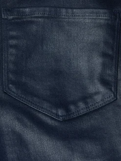 Clayton Coated Wide-Leg Jean