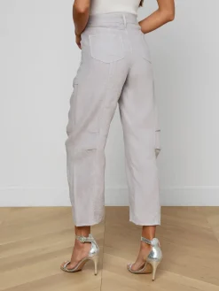 Cody Cropped Linen Pant