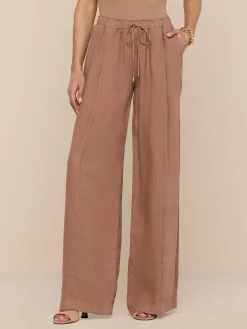 Connie Linen Drawstring Trouser