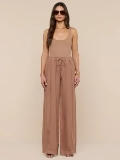 Connie Linen Drawstring Trouser