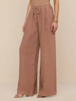 Connie Linen Drawstring Trouser