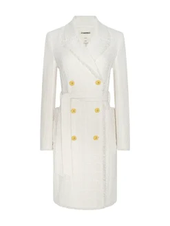 Cooper Tweed Trench Coat