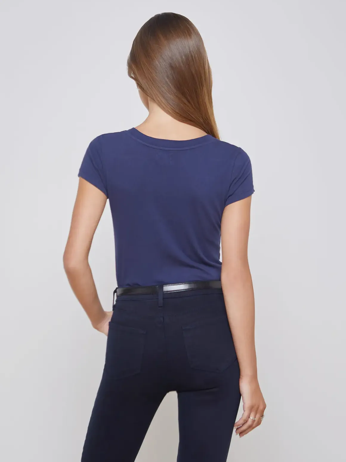 Cory Cotton Scoopneck Tee
