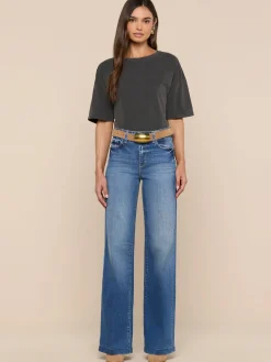Daria Oversized Cropped Tee