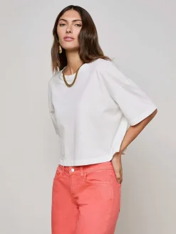 Daria Oversized Cropped Tee