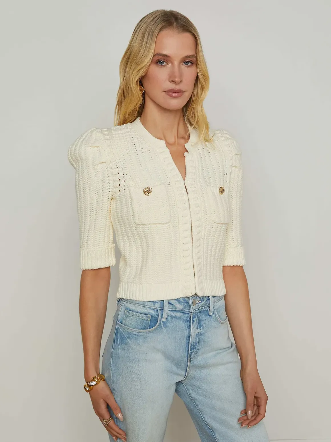 Delilah Cropped Cardigan