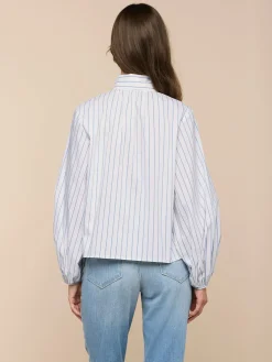 Deon Tie-Neck Blouse