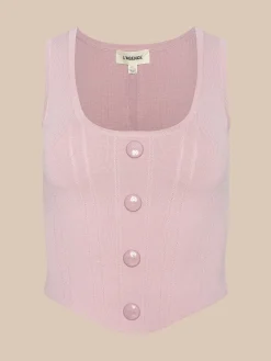 Dove Knit Corset Top
