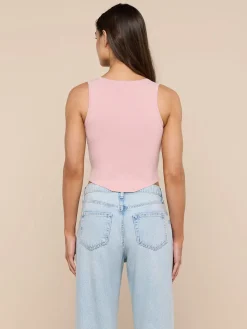 Dove Knit Corset Top