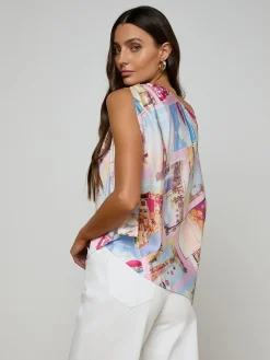 Driselle Scarf Top