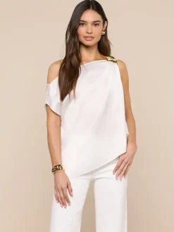 Driselle Scarf Top