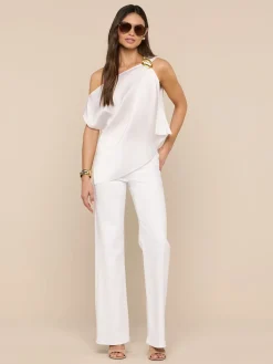 Driselle Scarf Top