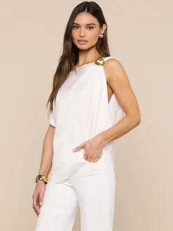 Driselle Scarf Top