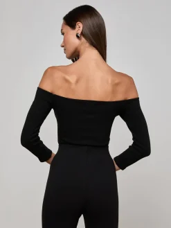 Evelyn Off-The-Shoulder Bodysuit